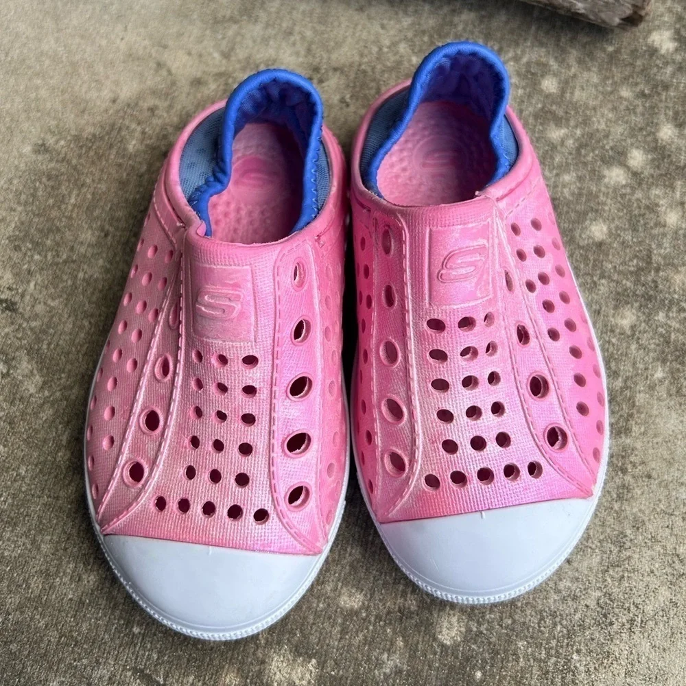 Skechers Foamies Aqua Surge water pink & purple shoes kids Sz-6. P